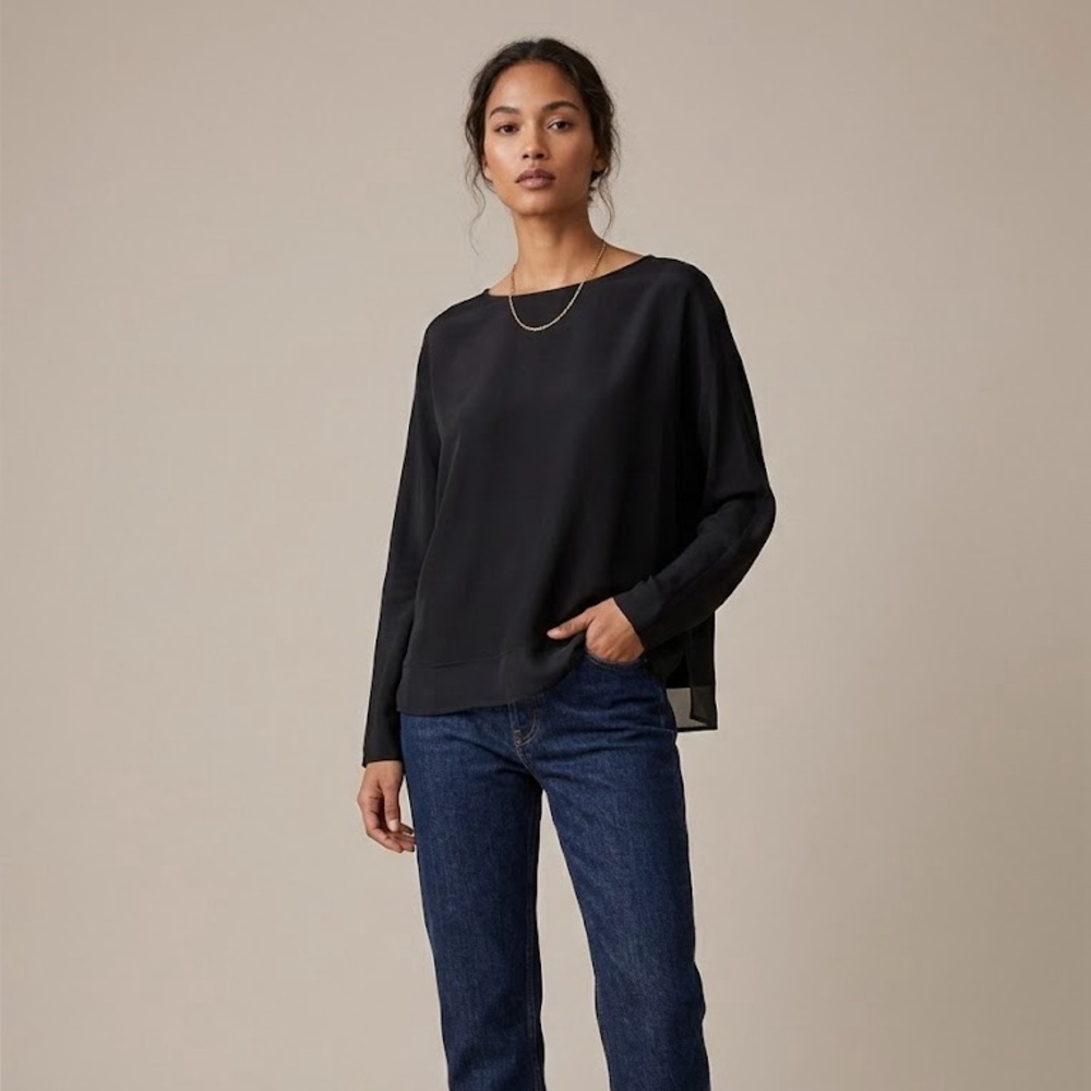 Nili Lotan 100% Silk Blouse | Size XS